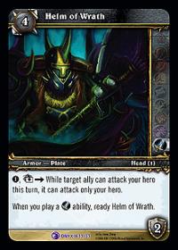 warcraft tcg onyxias lair helm of wrath