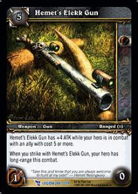 warcraft tcg march of legion hemet s elekk gun