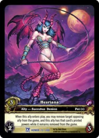 warcraft tcg extended art hesriana ea