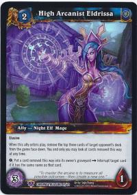 warcraft tcg caverns of time high arcanist eldrissa