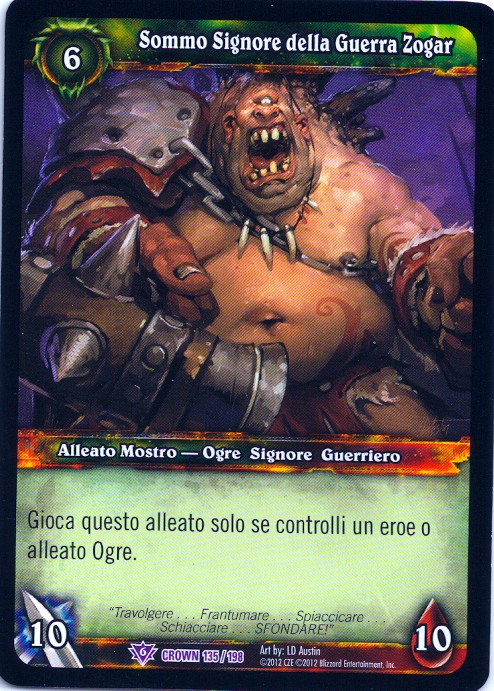 High Warlord Zogar (Italian)