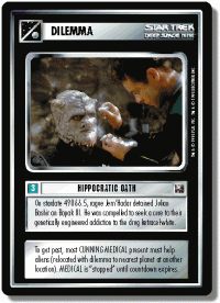 star trek 1e official tournament sealed deck hioopcratic oath