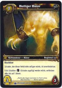 warcraft tcg wrathgate holy guardian german