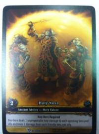 warcraft tcg extended art holy nova ea