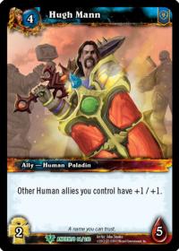 warcraft tcg war of the ancients hugh mann