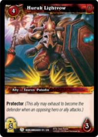 warcraft tcg worldbreaker huruk lightvow