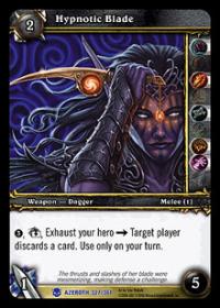 warcraft tcg heroes of azeroth hypnotic blade