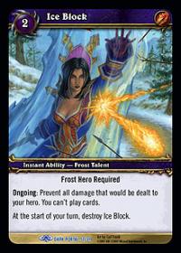 warcraft tcg the dark portal ice block