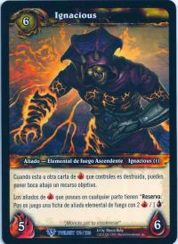 warcraft tcg twilight of dragons foreign ignacious spanish