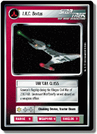 star trek 1e reflections 1 i k c bortas foil