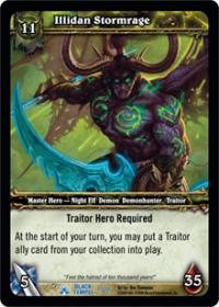 warcraft tcg black temple illidan stormrage