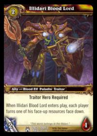 warcraft tcg black temple illidari blood lord