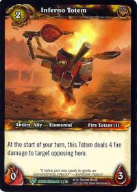 warcraft tcg class decks 2011 spring inferno totem cd 2011