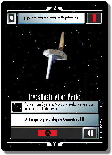 Investigate Alien Probe (WB)