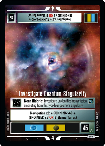 Investigate Quantum Singularity 