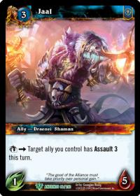 warcraft tcg war of the ancients jaal