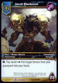 warcraft tcg foil and promo cards jacob blackcrest