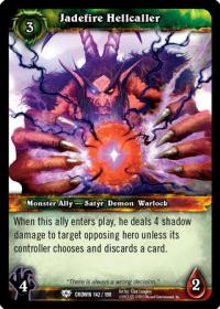 warcraft tcg crown of the heavens jadefire hellcaller