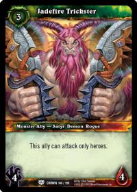 warcraft tcg crown of the heavens jadefire trickster