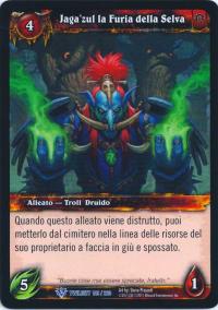 warcraft tcg twilight of dragons foreign jaga zul the wild s fury italian