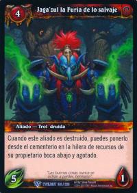 warcraft tcg twilight of dragons foreign jaga zul the wild s fury spanish