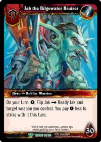 warcraft tcg throne of the tides jak the bilgewater bruiser