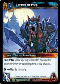 warcraft tcg worldbreaker jarrod gravon