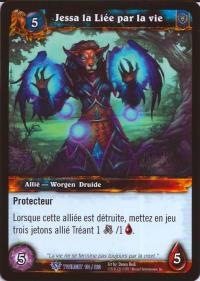 warcraft tcg twilight of dragons foreign jessa the lifebound french