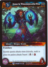 warcraft tcg twilight of dragons foreign jessa the lifebound italian