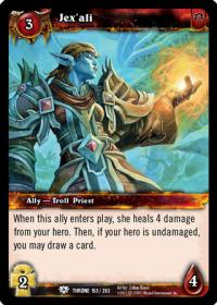 warcraft tcg throne of the tides jex ali