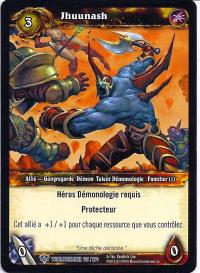 warcraft tcg worldbreaker foreign jhuunash french