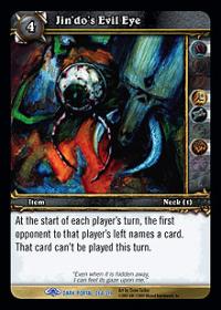 warcraft tcg the dark portal jin do s evil eye