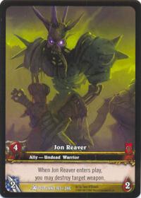 warcraft tcg extended art jon reaver ea