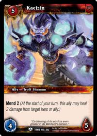 warcraft tcg tomb of the forgotten kaelzin