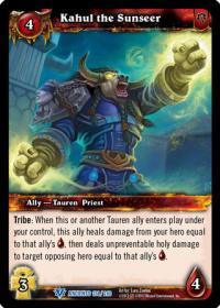 warcraft tcg war of the ancients kahul the sunseer