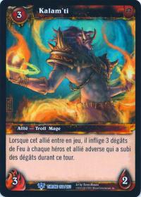 warcraft tcg throne of the tides french kalam ti french
