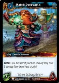 warcraft tcg worldbreaker kalek deepearth