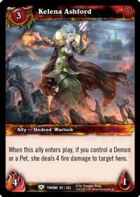 warcraft tcg throne of the tides kelena ashford