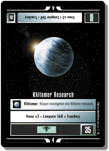 Khitomer Research