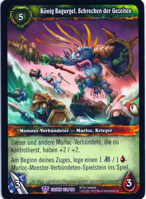 King Bagurgle, Terror of the Tides (German)