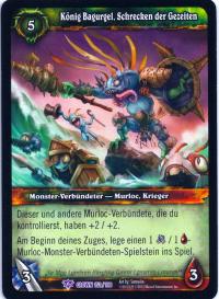 warcraft tcg crown of the heavens foreign king bagurgle terror of the tides german