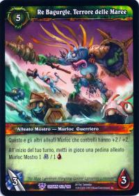 warcraft tcg crown of the heavens foreign king bagurgle terror of the tides italian