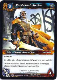 warcraft tcg worldbreaker foreign king genn greymane french