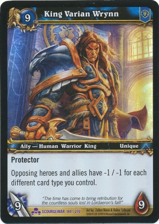 King Varian Wrynn (FOIL)