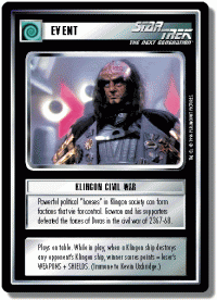 star trek 1e q continuum klingon civil war