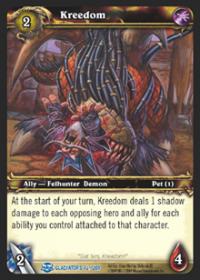 warcraft tcg blood of gladiators kreedom