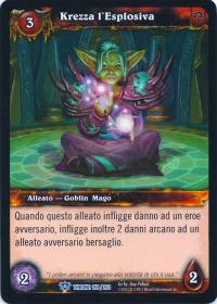 warcraft tcg throne of the tides italian krezza the explosive italian