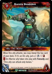 warcraft tcg reign of fire kurala deadshot