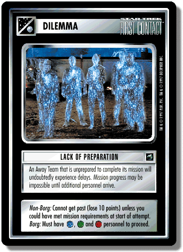 Lack of Preparation Foil