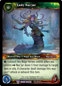 warcraft tcg throne of the tides lady naz jar